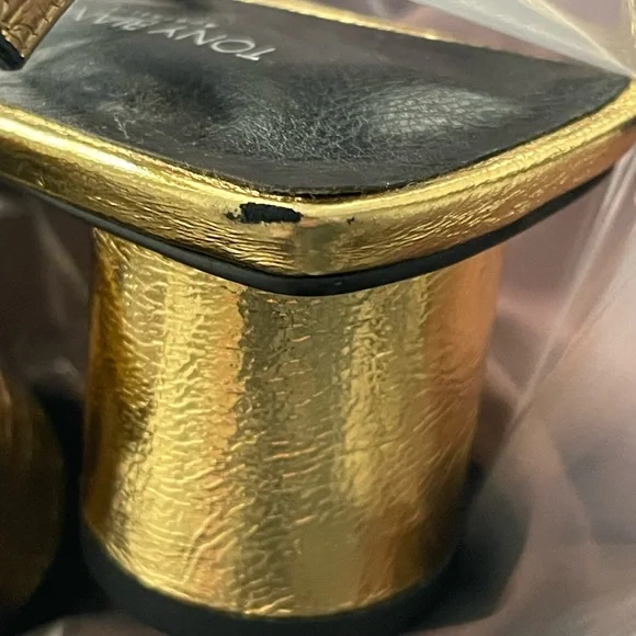 Tony Bianco Gold Sandals - Picture 9 of 12